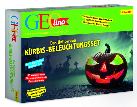 GEOlino Das Halloween Kürbis-Beleuchtungsset