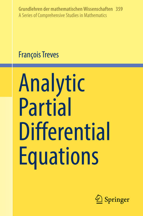 Analytic Partial Differential Equations - François Treves