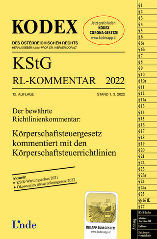 KODEX KStG Richtlinien-Kommentar 2022 - Peter Humann; Andreas Stift; Werner Doralt