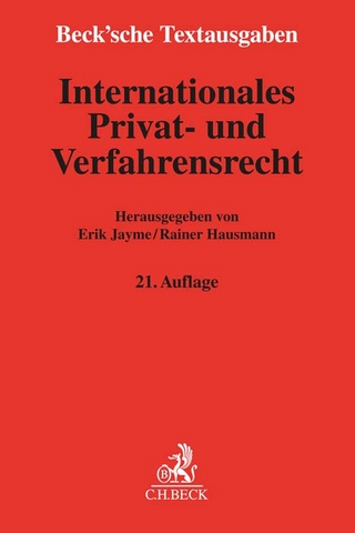 Internationales Privat- und Verfahrensrecht - Erik Jayme; Rainer Hausmann