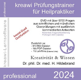kreawi Prüfungstrainer für Heilpraktiker 2024 - Hartmut Hildebrand
