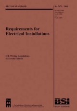IEE Wiring Regulations - Institution of Electrical Engineers