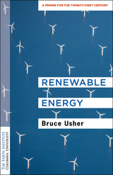 Renewable Energy -  Bruce Usher