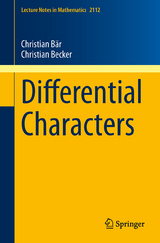 Differential Characters - Christian Bär, Christian Becker