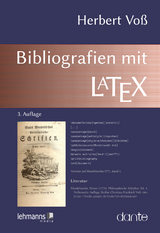Bibliografien mit LaTeX - Voß, Herbert