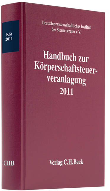 Handbuch zur Körperschaftsteuerveranlagung 2011 - 
