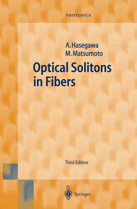 Optical Solitons in Fibers - Akira Hasegawa, Masayuki Matsumoto