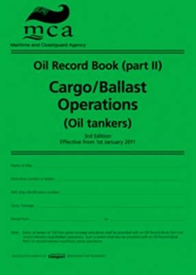 Oil record book (part 2) -  Maritime and Coastguard Agency