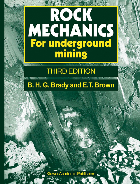 Rock Mechanics - Barry H.G. Brady, E.T. Brown