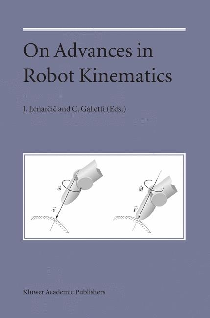 On Advances in Robot Kinematics - 