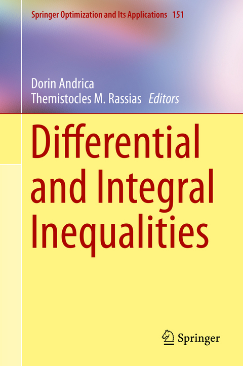 Differential and Integral Inequalities - 