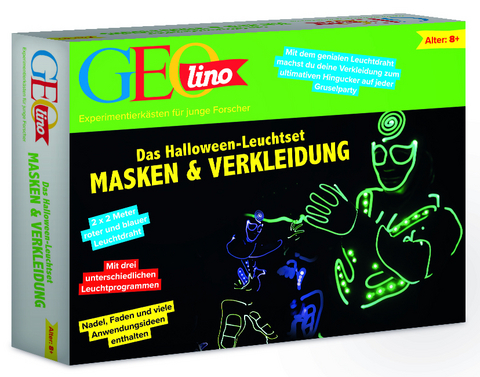 GEOlino Das Halloween-Leuchtset Masken und Verkleidung
